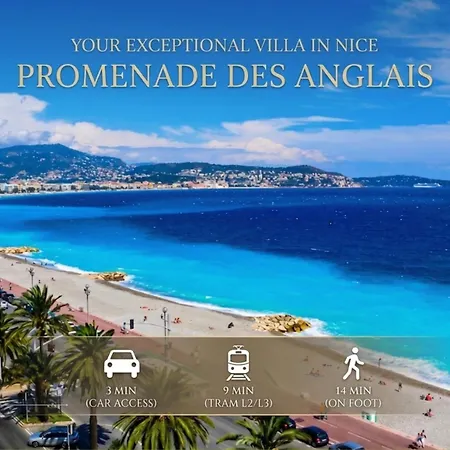 Vila Des Pergolas -6 Bdrs - 5 Bathrs -parking -jardin -jacuzzi -tramstation , 10 Min