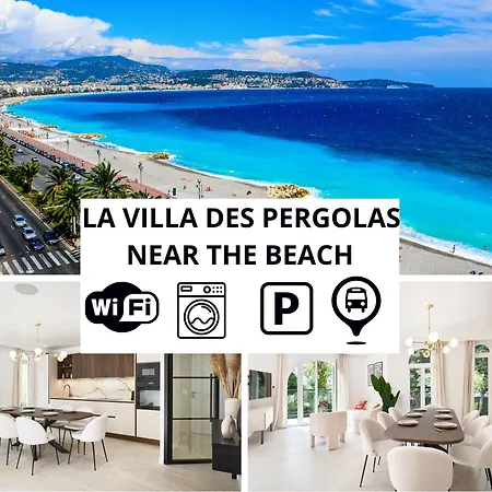 Des Pergolas Au Pied Du Tram ,a 5 Min Des Plages , 15 Min Du Centre , Jacuzzi * Nice